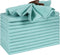 Everyday Cloth Napkin in 100% Cotton 18x18 Aqua,Wedding Napkins, Cocktails Napkins, Fabric Napkins, Cotton Napkins Mitered Corners & Generous Hem, Machine Washable Dinner Napkins, Set Of 12
