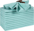 Everyday Cloth Napkin in 100% Cotton 18x18 Aqua,Wedding Napkins, Cocktails Napkins, Fabric Napkins, Cotton Napkins Mitered Corners & Generous Hem, Machine Washable Dinner Napkins, Set Of 12