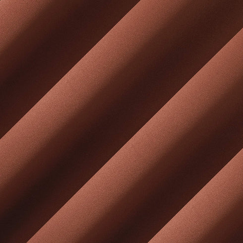 Sun Zero Nordic Theater Grade Extreme 100% Blackout Grommet Curtain Single Panel, 52" x 84", Terracotta