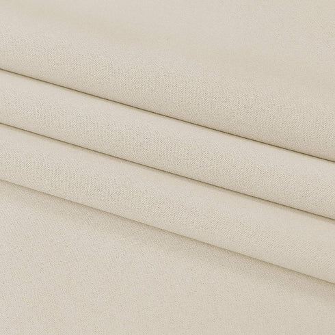 Cream Beige Curtain Panels 38 x 45 Inch Length Set of 2 Panels Light Beige Curtains for Living Room Solid Room Darkening Bedroom Curtains with Grommet Buttercream