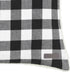 Eddie Bauer Home | Home Collection | 100% Fleece Signature Cabin Plaid Design Decorative Pillow, Zipper Closure, Easy Care Machine Washable, 20-inch Pillow, Black