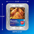 Reynolds Kitchens Heavy Duty Aluminum Pans for Roasting with Lids, 12x9 Inch, 2 Count (Pack of 3), 6 Total