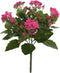 Vickerman Everyday Artificial Hot Pink Kanachoe Bush 17.25" Long - Premium Faux Floral Decor for Wedding or Everyday Arrangements - Maintenance Free Flowers
