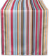 DII Summer Stripe Outdoor Tabletop Collection, Stain Resistant & Waterproof, 14x72", Stripe