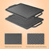 Hisencn Cast Iron Stove Griddle for Gas Grill, Nonstick Reversible Cast Iron Griddle Plate for Gas StoveTop, Outdoor Grill, Oven or Campfire (15.47L"8.18"W)