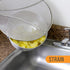 U.S. Kitchen Supply 13", 11.5", 9.5" Stainless Steel Fine Mesh Splatter Screen with Resting Feet Set - Use on Boiling Pots, Frying Pans - Grease Guard