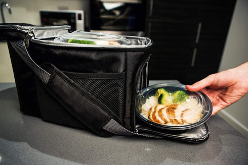 Meal Prep Containers - Reusable Plastic Containers with Lids - Disposable Food Containers Meal Prep Bowls - Plastic Food Storage Containers with Lids - Lunch Containers by Prep Naturals (30 Pack)