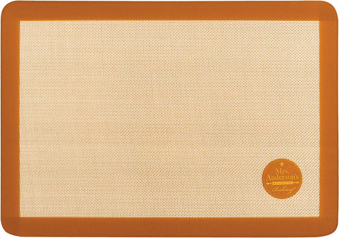 Mrs. Anderson™s Baking Brown Silicone 11.6 x 16.5 Inch Baking Mat