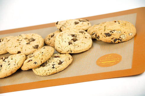 Mrs. Anderson™s Baking Brown Silicone 11.6 x 16.5 Inch Baking Mat