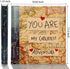 Holoary Photo Album Self Adhesive Magnetic Self-Stick Page Scrapbook Hand Made DIY Albums, Printed Kraft Paper Cover Old Map Adventure World Travel Book