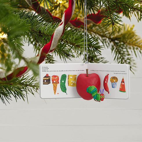 Hallmark Keepsake Christmas Ornament 2021, The Very Hungry Caterpillar Book