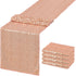QueenDream Sequin Table Runners Rose Gold 4 Pieces 13 x 80 inch Birthday Party Table Runners