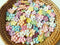 TH Flowers Embellishment with Thread stem 8 mm Mulberry Paper Flowers 50 Tiny Craft Supplies Scrap Booking Embellishments for so Many Card Craft Projects