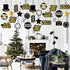 Happy New Years Swirl Decorations 2022 Pack of 40, Gold Glitter | Happy New Year Decorations 2022 | New Years Eve Party Supplies 2022 | NYE Decorations 2022 | Happy New Years Eve Decorations 2022