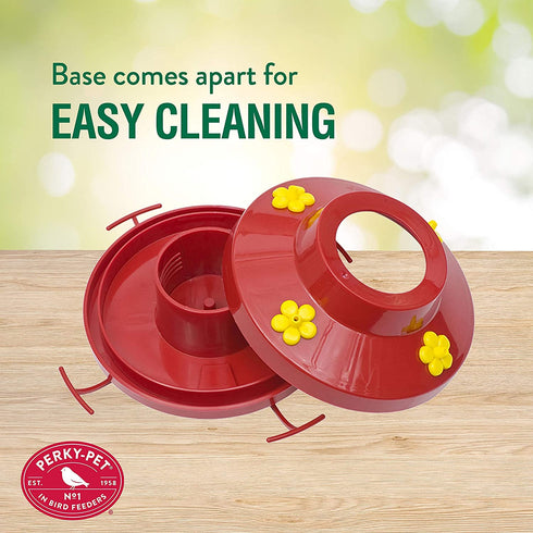 Perky-Pet 210PB Pinch Waist Glass Hummingbird Feeder