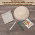 Banneton Bread Basket Sourdough Proofing Set Bread Bowl & Linen Liner Cloth + Lames Rattan Basket No Smell Bread Bag Included 10 Brotform for Homemade Bread