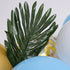 1st Birthday Party Decorations - Blue and Gold Macaron Balloons Arch Garland Kit - Air Pump, Aluminum Foil Paper No.1 Balloon, Gold Confetti Balloons, Gold Balloons, Pine Needles, Pull the Flag - Baby Birthday Decoration - Boy Or Girl