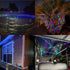 YEGUO Solar Rope Lights Outdoor Waterproof LED, 2 Pack Each 33ft 100 LED Rope Lights Outdoor, PVC Tube Multicolor Fairy String Trampoline Lights for Pool Balcony Tree Garden Yard Fence Party Walkway