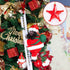 Santa Claus Climbing Ladder, Electric Christmas Climber Santa Plush Doll Toy Gift Decorations, Creative Christmas Tree Ornament Decors (Style B)