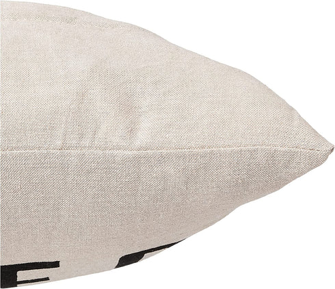 Creative Co-Op Reserved for The Dog Cotton Pillow, 1 Count (Pack of 1)