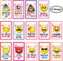 JOYIN 28 Pack Valentines Day Gifts Cards for kids, Valentine's Greeting Cards with Emoji Plush Key-chain Valentine Classroom Exchange Gifts Party Favors