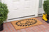 Calloway Mills 121811729 Calico Hello Doormat, 17" x 29", Natural/Black