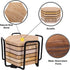 Marbco Sandstone Water Absorbent Hand Crafted Round Coasters for Drinks - 4 Inches Wide Thirsty Stone Bar, Drink Coasters- Made from Rainbow Sandstone