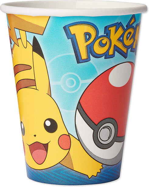 American Greetings Pokemon Party Supplies, 9 oz Paper Cups (32-Count)