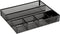 Rolodex Deep Desk Drawer Organizer, Metal Mesh, Black (22131) 11.75 inches long by 15.25 inches wide