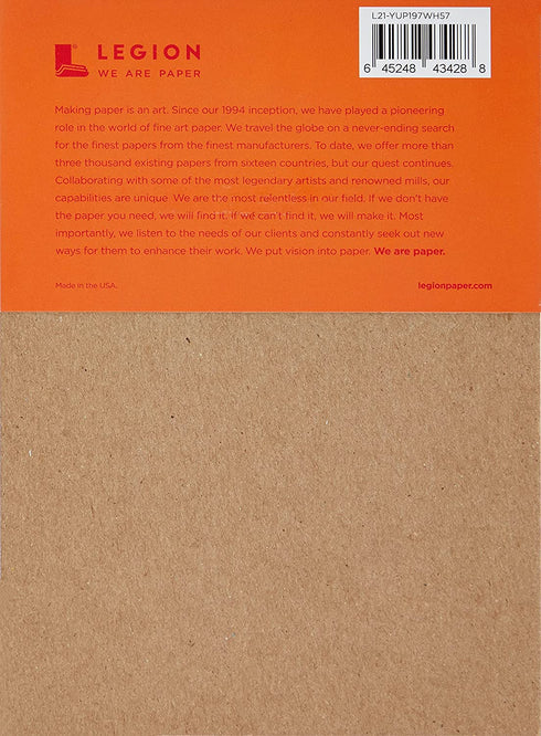 Legion Yupo Polypropylene Pad, 5 X 7 inches, Medium 74lb, 10 Sheets (L21-YUP197WH57)