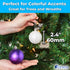 Festive, Shatterproof Ornaments Variety 20 Pack. 2.4 in Matte, Shiny, Sequin and Glitter Bulk Plastic Christmas Holiday Ball and Hook Set. DIY W/ Fun Green Baubles for Xmas Trees, Wreaths or Garlands
