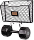 Wall35 Felic Hanging File Organizer, Folder and Mail Holder for Wall, Metal Chicken Wire Baskets with Tag Slot