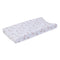 NoJo Unicorn Super Soft Changing Pad Cover, White/Pink/Silver