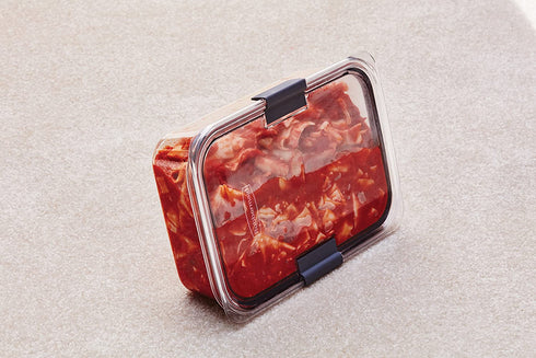 Rubbermaid Brilliance Food Storage Container, Large, 9.6 Cup, Clear 1991158