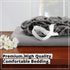 Empyrean Bedding Fitted Sheets - Bottom Sheets for Full Size - from 14 Inches Up to 16 Inches Deep Pocket Fitted Sheets - Fitted Bed Sheets Only (Full Charcoal Gray)