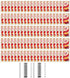 Coffee mate Original 3 Gram Single Serve Powdered Creamer Packets (Pack of 100) with By The Cup Sugar Packets