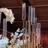 WGVI Hurricane Candle Holder Sleeve, Wide 2", Height 16", Clear Glass Cylinder Open Both Ends, Chimney Tube, Open Ended Candle Shade, 1 Piece