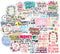 100pcs Motivational Stickers Pack, Positive Encouragement Stickers, Affirmation Waterproof Vinyl Stickers Decals for Students Teachers Employees, Water Bottle Stickers, Laptop Stickers