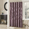 Laurel Purple Shower Curtain , Pieced Transitional Shower Curtains for Bathroom , 72 X 72" , Violet