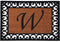 Calloway Mills 180041925W Monogram Insert Doormat 19" x 25" (Letter W)