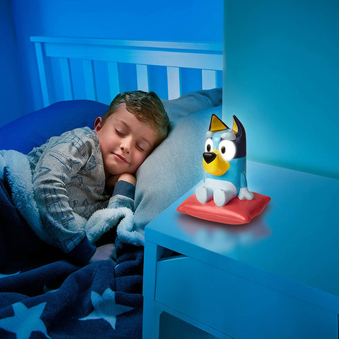 Bluey 2 in 1 Bedtime Night Light and Handy Flashlight - LED Night Light with Auto-Off Timer