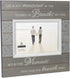 Malden International Designs Sun Washed Woods Moments Distressed Grey Picture Frame, 4x6, Gray