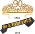 90th Birthday,90th Birthday Gift,90th Birthday Decorations for Women,90th Birthday Tiara,90 Birthday Sash,90th Birthday Crown,90th Birthday Gifts for Women,90th Birthday Party Decorations,90th Crown
