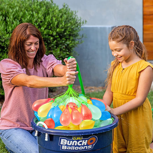 Bunch O Balloons Crazy Color (6 Pack) by ZURU, 200+ Rapid-Filling Self-Sealing Water Balloons for Outdoor Family, Friends, Children Summer Fun, Amazon Exclusive (6 Pack)