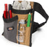 Dickies 5-Pocket Single Side Tool Belt Pouch/Work Apron for Carpenters and Builders, Durable Canvas Construction, Adjustable Belt for Custom Fit, Grey/Tan