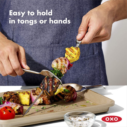 OXO Good Grips Stainless Steel Grilling Skewers - Set of 6
