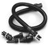 SereneLife PRTSLPUMPHOSE Replacement Part-Detachable Air Hose, Black