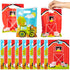 A1diee 60Pcs Farm Animals Party Favor Goodie Treat Bags Cow Chick Barnyard Animals Themed Snack Candy Plastic Bag for Birthday Party Decorations Supplies Farmhouse Gift Bags for Girls Kids Baby Shower