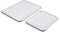 KitchenAid Classic Nonslip 2 Piece Plastic Cutting Board, Set of 2, White