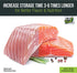 Keep Fresh Food Vacuum Sealer Rolls (11" x 50', 2 Rolls), 3.5mil Food Storage Bags for Sous Vide and Freezer Storage, Food Saver Rolls (100 Feet)